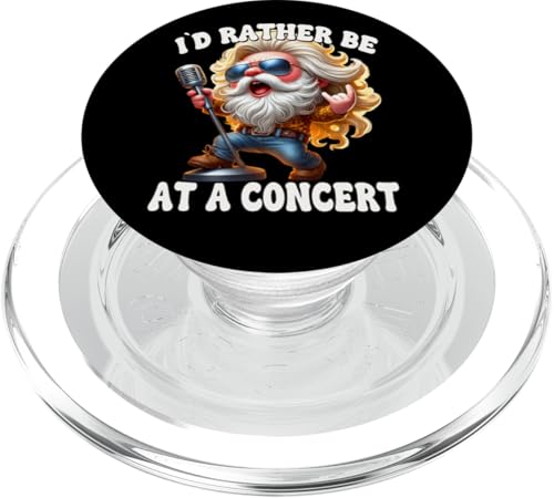 Hardrock Gnome With Rocker Hands Id Rather Be At A Concert PopSockets PopGrip für MagSafe Hardrock Gnome With Rocker Hands Id Rather Be At A Concert PopSockets PopGrip für MagSafe von Funny Rocker Gifts For Women & Men Hardrock Gnome