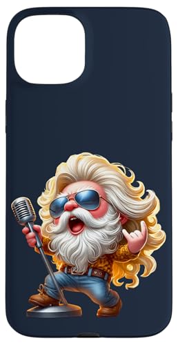Hardrock Singer Gnome Dad Hippie Rock Decor For Rocker Mom Hülle für iPhone 15 Plus Hardrock Singer Gnome Dad Hippie Rock Decor For Rocker Mom Hülle für iPhone 15 Plus von Funny Rocker Gifts For Women & Men Hardrock Gnome