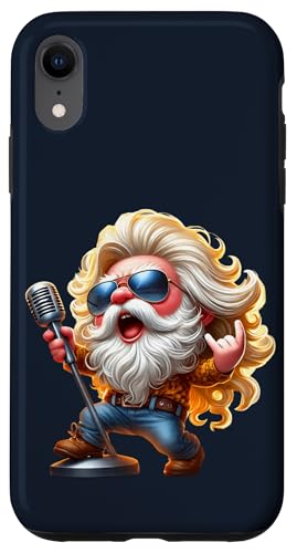 Hardrock Singer Gnome Dad Hippie Rock Decor For Rocker Mom Hülle für iPhone XR Hardrock Singer Gnome Dad Hippie Rock Decor For Rocker Mom Hülle für iPhone XR von Funny Rocker Gifts For Women & Men Hardrock Gnome