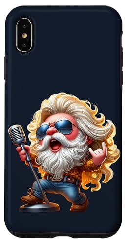 Hardrock Singer Gnome Dad Hippie Rock Decor For Rocker Mom Hülle für iPhone XS Max Hardrock Singer Gnome Dad Hippie Rock Decor For Rocker Mom Hülle für iPhone XS Max von Funny Rocker Gifts For Women & Men Hardrock Gnome