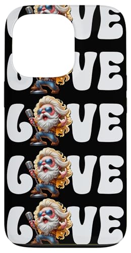 Love Rock Harderock Gnome With Rocker Hands For Singing Dad Hülle für iPhone 13 Pro Love Rock Harderock Gnome With Rocker Hands For Singing Dad Hülle für iPhone 13 Pro von Funny Rocker Gifts For Women & Men Hardrock Gnome