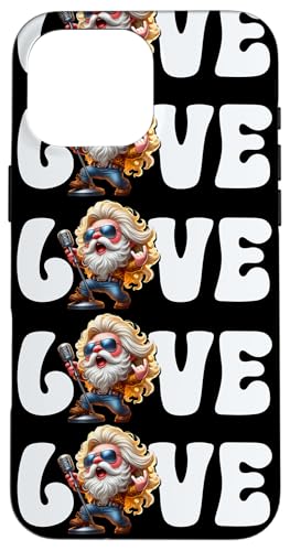 Love Rock Harderock Gnome With Rocker Hands For Singing Dad Hülle für iPhone 16 Pro Max Love Rock Harderock Gnome With Rocker Hands For Singing Dad Hülle für iPhone 16 Pro Max von Funny Rocker Gifts For Women & Men Hardrock Gnome