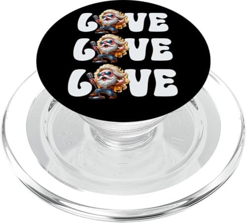 Love Rock Harderock Gnome With Rocker Hands For Singing Dad PopSockets PopGrip für MagSafe Love Rock Harderock Gnome With Rocker Hands For Singing Dad PopSockets PopGrip für MagSafe von Funny Rocker Gifts For Women & Men Hardrock Gnome