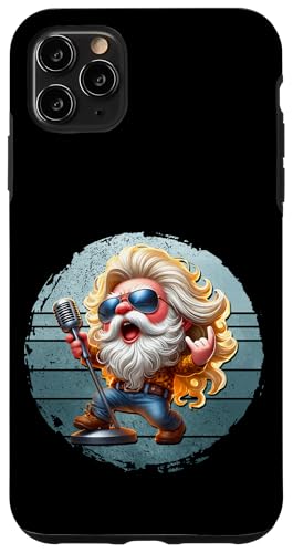 Retro Hippie Gnome Dad With Rocker Hands Vintage Rockstar Hülle für iPhone 11 Pro Max Retro Hippie Gnome Dad With Rocker Hands Vintage Rockstar Hülle für iPhone 11 Pro Max von Funny Rocker Gifts For Women & Men Hardrock Gnome