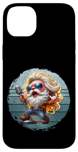 Retro Hippie Gnome Dad With Rocker Hands Vintage Rockstar Hülle für iPhone 14 Plus Retro Hippie Gnome Dad With Rocker Hands Vintage Rockstar Hülle für iPhone 14 Plus von Funny Rocker Gifts For Women & Men Hardrock Gnome