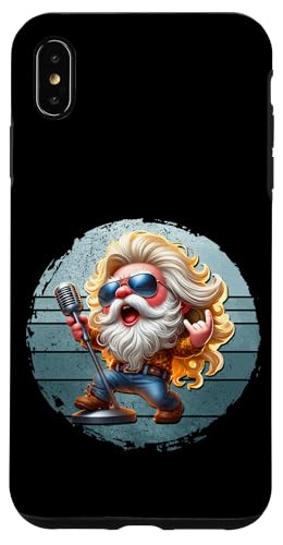 Retro Hippie Gnome Dad With Rocker Hands Vintage Rockstar Hülle für iPhone XS Max Retro Hippie Gnome Dad With Rocker Hands Vintage Rockstar Hülle für iPhone XS Max von Funny Rocker Gifts For Women & Men Hardrock Gnome