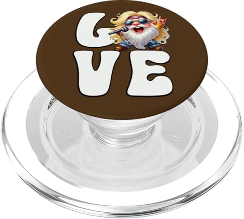 Rocker Teacher Gnome Graphic For Women And Men Who Love Rock PopSockets PopGrip für MagSafe Rocker Teacher Gnome Graphic For Women And Men Who Love Rock PopSockets PopGrip für MagSafe von Funny Rocker Gifts For Women & Men Hardrock Gnome