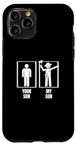 Dein Sohn, mein Sohn, Papa, Vater, Mama, Lustiger Safari-Reiseleiter Hülle für iPhone 11 Pro von Funny Safari Tour Guide Outfit