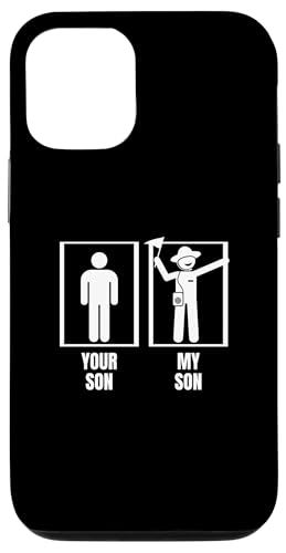Dein Sohn, mein Sohn, Papa, Vater, Mama, Lustiger Safari-Reiseleiter Hülle für iPhone 12/12 Pro von Funny Safari Tour Guide Outfit