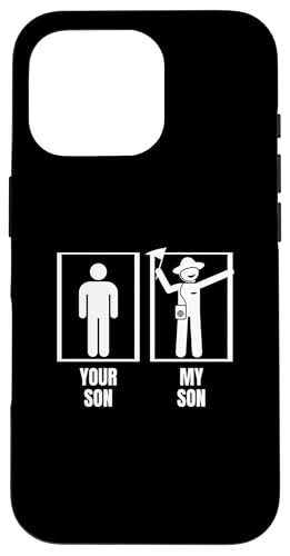 Dein Sohn, mein Sohn, Papa, Vater, Mama, Lustiger Safari-Reiseleiter Hülle für iPhone 16 Pro von Funny Safari Tour Guide Outfit