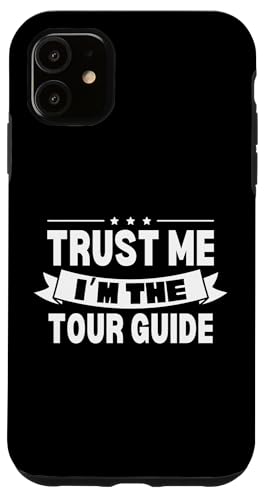 I'm The Tour Guide Lustiger Reiseführer Safari Touristenführer Hülle für iPhone 11 von Funny Safari Tour Guide Outfit
