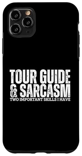 Reiseleiter und Sarkasmus Funny Safari Tour Guide Hülle für iPhone 11 Pro Max von Funny Safari Tour Guide Outfit