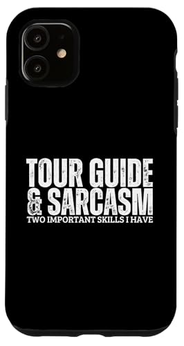 Reiseleiter und Sarkasmus Funny Safari Tour Guide Hülle für iPhone 11 von Funny Safari Tour Guide Outfit