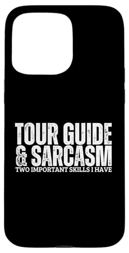 Reiseleiter und Sarkasmus Funny Safari Tour Guide Hülle für iPhone 15 Pro Max von Funny Safari Tour Guide Outfit