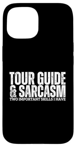 Reiseleiter und Sarkasmus Funny Safari Tour Guide Hülle für iPhone 15 von Funny Safari Tour Guide Outfit