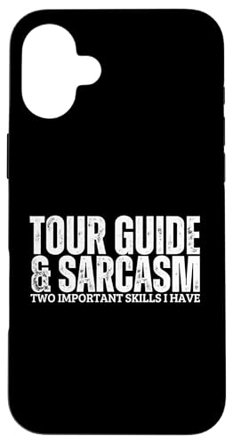 Reiseleiter und Sarkasmus Funny Safari Tour Guide Hülle für iPhone 16 Plus von Funny Safari Tour Guide Outfit