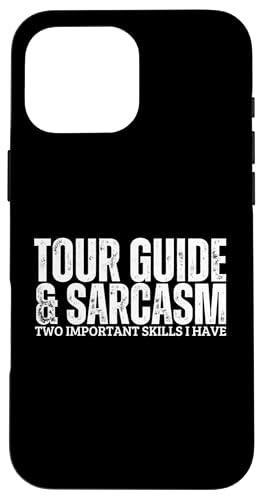 Reiseleiter und Sarkasmus Funny Safari Tour Guide Hülle für iPhone 16 Pro Max von Funny Safari Tour Guide Outfit