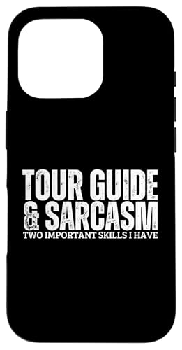 Reiseleiter und Sarkasmus Funny Safari Tour Guide Hülle für iPhone 16 Pro von Funny Safari Tour Guide Outfit
