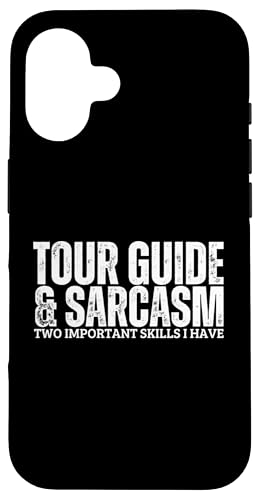Reiseleiter und Sarkasmus Funny Safari Tour Guide Hülle für iPhone 16 von Funny Safari Tour Guide Outfit