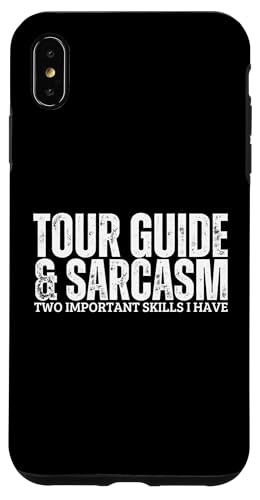 Reiseleiter und Sarkasmus Funny Safari Tour Guide Hülle für iPhone XS Max von Funny Safari Tour Guide Outfit