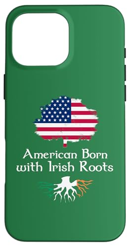 American Grown Irish Roots Heritage St. Patrick's Day Tree Hülle für iPhone 16 Pro Max American Grown Irish Roots Heritage St. Patrick's Day Tree Hülle für iPhone 16 Pro Max von Funny Saint Patrick's Day Apparel
