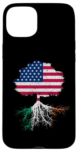 American Irish Tree Roots Grown Heritage St. Patrick's Day Hülle für iPhone 15 Plus American Irish Tree Roots Grown Heritage St. Patrick's Day Hülle für iPhone 15 Plus von Funny Saint Patrick's Day Apparel