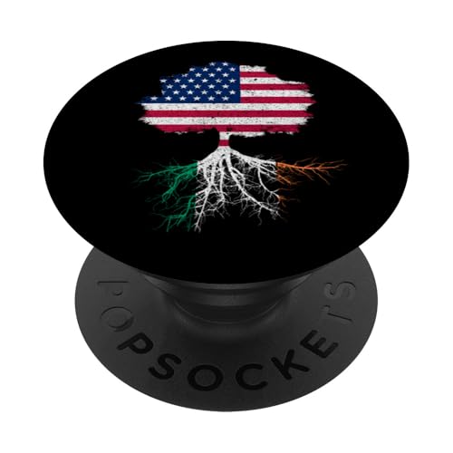American Irish Tree Roots Grown Heritage St. Patrick's Day PopSockets Klebender PopGrip American Irish Tree Roots Grown Heritage St. Patrick's Day PopSockets Klebender PopGrip von Funny Saint Patrick's Day Apparel