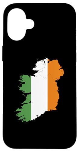 Irische Karte und Flagge Irlands Erbe St. Patrick's Day Hülle für iPhone 16 Plus Irische Karte und Flagge Irlands Erbe St. Patrick's Day Hülle für iPhone 16 Plus von Funny Saint Patrick's Day Apparel