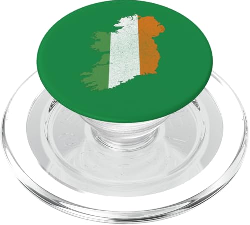 Irische Karte und Flagge Irlands Erbe St. Patrick's Day PopSockets PopGrip für MagSafe Irische Karte und Flagge Irlands Erbe St. Patrick's Day PopSockets PopGrip für MagSafe von Funny Saint Patrick's Day Apparel