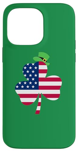 Irische amerikanische Flagge Irland Kleeblatt – St. Patrick's Day Hülle für iPhone 14 Pro Max Irische amerikanische Flagge Irland Kleeblatt – St. Patrick's Day Hülle für iPhone 14 Pro Max von Funny Saint Patrick's Day Apparel