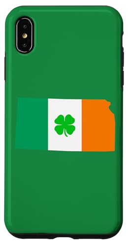 Kansas Staatskarte Irische Flagge St. Patrick's Day Hülle für iPhone XS Max Kansas Staatskarte Irische Flagge St. Patrick's Day Hülle für iPhone XS Max von Funny Saint Patrick's Day Apparel