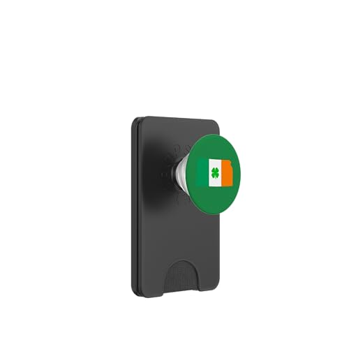 Kansas Staatskarte Irische Flagge St. Patrick's Day PopSockets PopWallet für MagSafe Kansas Staatskarte Irische Flagge St. Patrick's Day PopSockets PopWallet für MagSafe von Funny Saint Patrick's Day Apparel