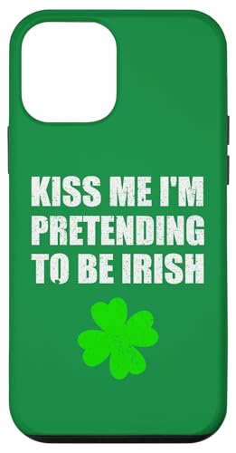 Küss mich, ich tu so, als wäre ich irischer St. Patrick's Day Hülle für iPhone 12 mini Küss mich, ich tu so, als wäre ich irischer St. Patrick's Day Hülle für iPhone 12 mini von Funny Saint Patrick's Day Apparel