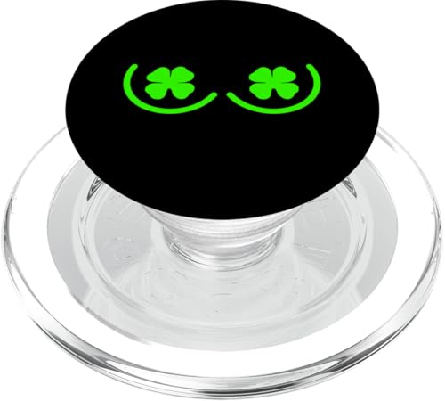 Lucky Irish Four Leaf Clover St. Patrick's Day PopSockets PopGrip für MagSafe Lucky Irish Four Leaf Clover St. Patrick's Day PopSockets PopGrip für MagSafe von Funny Saint Patrick's Day Apparel