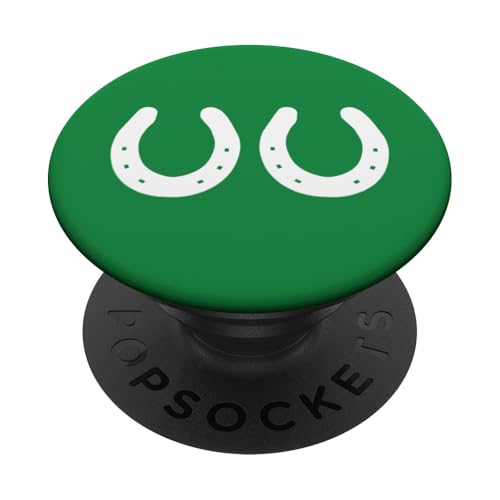 Lucky Irish Horseshoe Bra St. Patrick's Day PopSockets Klebender PopGrip Lucky Irish Horseshoe Bra St. Patrick's Day PopSockets Klebender PopGrip von Funny Saint Patrick's Day Apparel