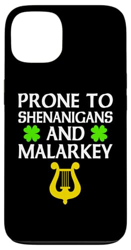 Prone To Shenanigans And Malarkey Funny St. Patrick's Day Hülle für iPhone 13 Prone To Shenanigans And Malarkey Funny St. Patrick's Day Hülle für iPhone 13 von Funny Saint Patrick's Day Apparel