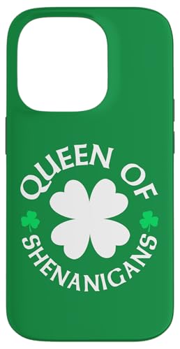 Queen of Shenanigans Funny St. Patrick's Day Hülle für iPhone 14 Pro Queen of Shenanigans Funny St. Patrick's Day Hülle für iPhone 14 Pro von Funny Saint Patrick's Day Apparel