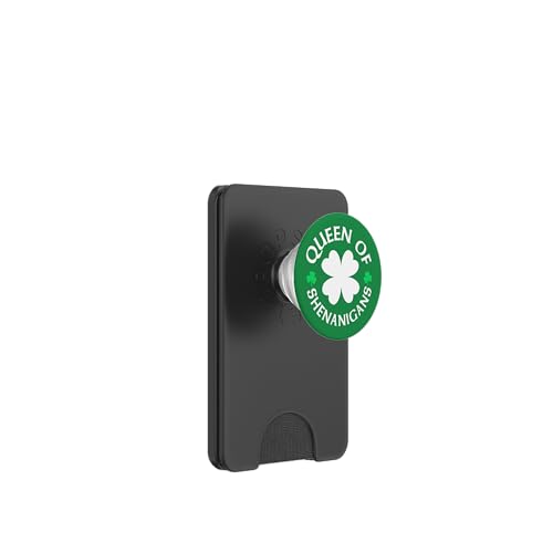 Queen of Shenanigans Funny St. Patrick's Day PopSockets PopWallet für MagSafe Queen of Shenanigans Funny St. Patrick's Day PopSockets PopWallet für MagSafe von Funny Saint Patrick's Day Apparel