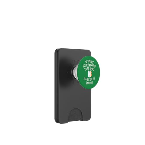 Wenn du das Glück hast, Ire zu sein, bist du St. Patrick's Day PopSockets PopWallet für MagSafe Wenn du das Glück hast, Ire zu sein, bist du St. Patrick's Day PopSockets PopWallet für MagSafe von Funny Saint Patrick's Day Apparel