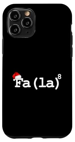 FA (LA)8 Lustiger Weihnachtsmann Fa La Mathematiklehrer Hülle für iPhone 11 Pro von Funny Santa Christmas Gifts