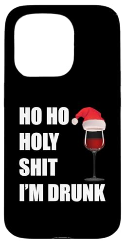 Ho Ho Holy Shits I'm Drunk Wine Weihnachtsmann Herren Damen Hülle für iPhone 15 Pro Ho Ho Holy Shits I'm Drunk Wine Weihnachtsmann Herren Damen Hülle für iPhone 15 Pro von Funny Santa Christmas Gifts