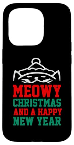 Katzenliebhaber Weihnachten Neuheit Geschenke Rundhalsausschnitt Männer Frauen Hülle für iPhone 15 Pro Katzenliebhaber Weihnachten Neuheit Geschenke Rundhalsausschnitt Männer Frauen Hülle für iPhone 15 Pro von Funny Santa Christmas Gifts