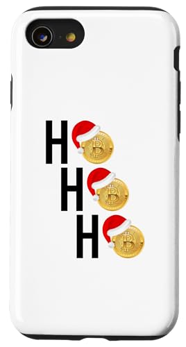 Lustige Kryptowährung Bitcoin Weihnachten Krypto Santa Cap Ho Hülle für iPhone SE (2020) / 7 / 8 von Funny Santa Christmas Gifts