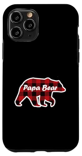 PAPA BEAR | Herren rot kariert Weihnachten Familie Punjabi Papa Geschenke Hülle für iPhone 11 Pro PAPA BEAR | Herren rot kariert Weihnachten Familie Punjabi Papa Geschenke Hülle für iPhone 11 Pro von Funny Santa Christmas Gifts