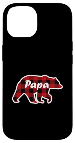 PAPA BEAR | Herren rot kariert Weihnachten Familie Punjabi Papa Geschenke Hülle für iPhone 14 PAPA BEAR | Herren rot kariert Weihnachten Familie Punjabi Papa Geschenke Hülle für iPhone 14 von Funny Santa Christmas Gifts