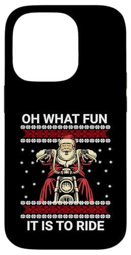 Santa Claus Biker Oh, was für Spaß es macht, Motorrad zu fahren Hülle für iPhone 14 Pro Santa Claus Biker Oh, was für Spaß es macht, Motorrad zu fahren Hülle für iPhone 14 Pro von Funny Santa Christmas Gifts