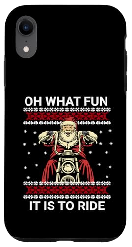 Santa Claus Biker Oh, was für Spaß es macht, Motorrad zu fahren Hülle für iPhone XR Santa Claus Biker Oh, was für Spaß es macht, Motorrad zu fahren Hülle für iPhone XR von Funny Santa Christmas Gifts