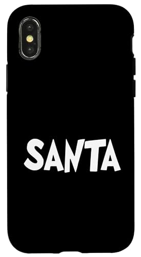 Weihnachtsmann Weihnachten Familie Passende Geschenke Pyjama Herren Damen Hülle für iPhone X/XS Weihnachtsmann Weihnachten Familie Passende Geschenke Pyjama Herren Damen Hülle für iPhone X/XS von Funny Santa Christmas Gifts