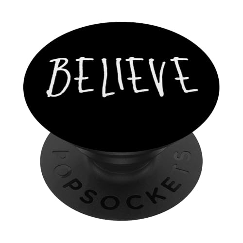 Believe Christmas Shirt Believe Santa Geschenke für Männer Frauen PopSockets Klebender PopGrip Believe Christmas Shirt Believe Santa Geschenke für Männer Frauen PopSockets Klebender PopGrip von Funny Santa Christmas Pajama Gifts