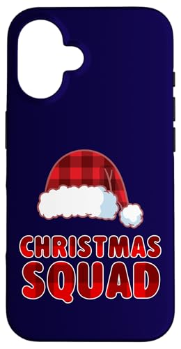 Christmas Squad Pyjama für Familiengruppen, passender Weihnachtsfeiertag Hülle für iPhone 16 von Funny Santa Christmas Pajama Gifts
